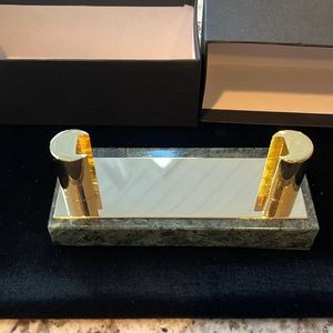 Monarch Green Marble Business Card Holder - Brand New